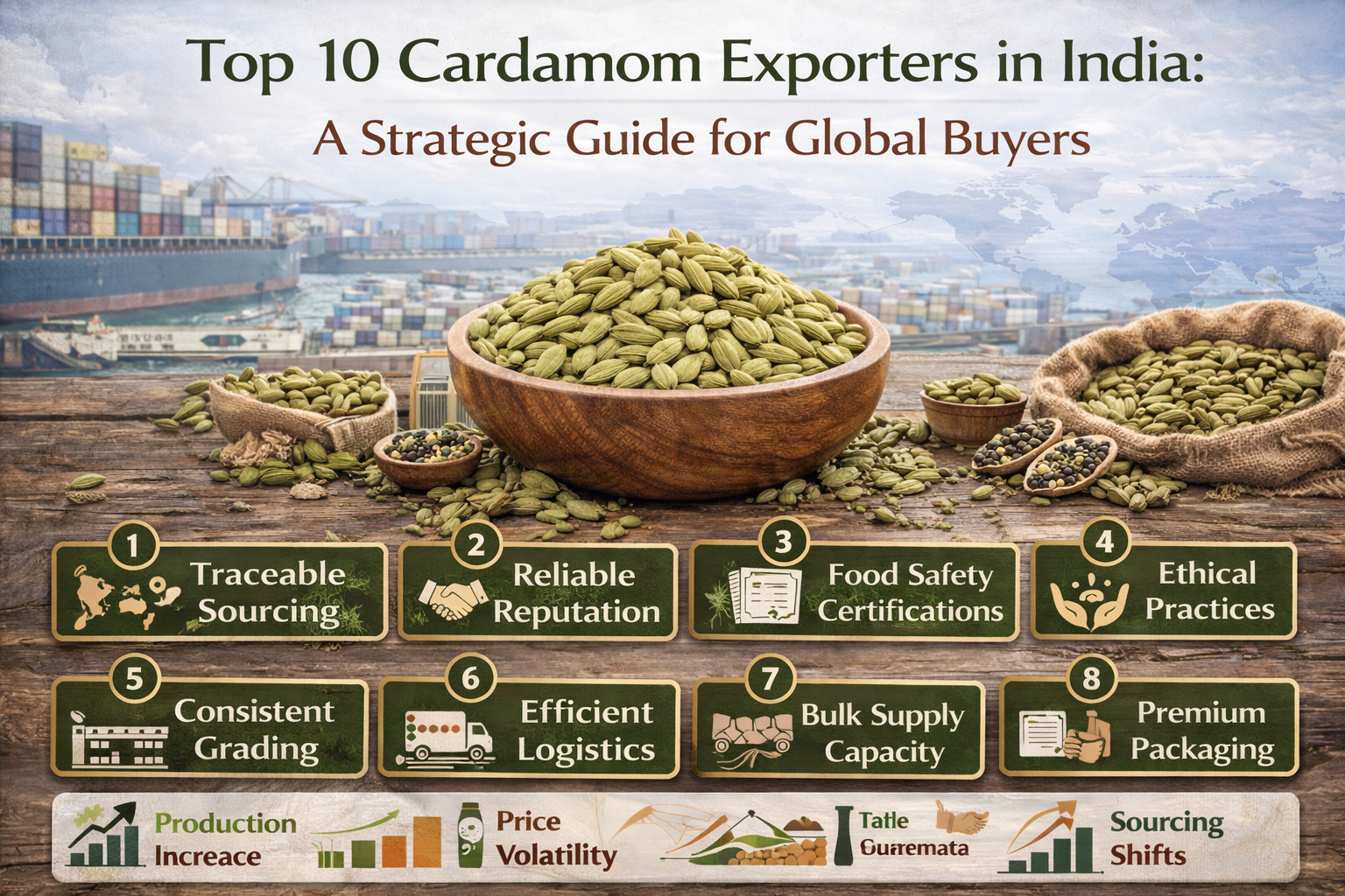 Top 10 Cardamom Exporters in India
